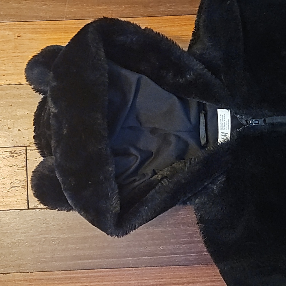 H&M Girls Fur Coat - Picture 4 of 8